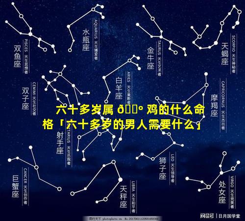 六十多岁属 🐺 鸡的什么命格「六十多岁的男人需要什么」